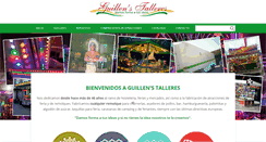 Desktop Screenshot of guillenstalleres.com